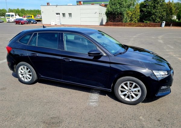 Skoda Scala cena 74500 przebieg: 17967, rok produkcji 2021 z Kowalewo Pomorskie małe 121